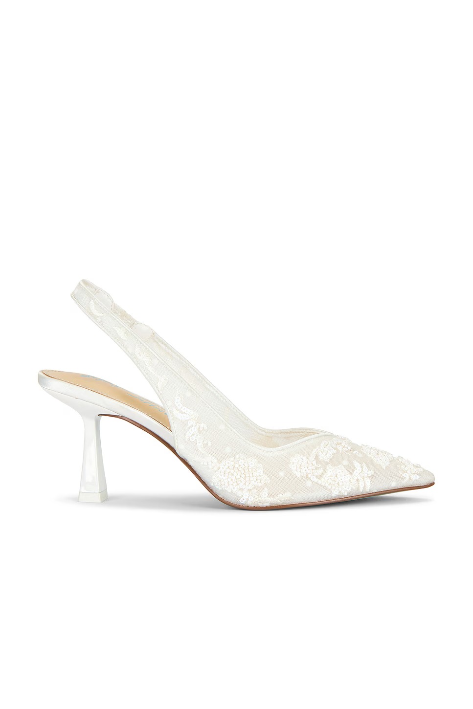 Steve Madden NIKKI 浅口高跟鞋 – 象牙白