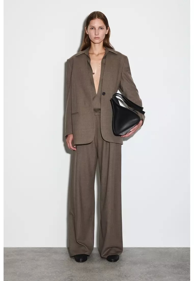 COS WOOL-BLEND WIDE-LEG TROUSERS 2026 系列