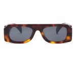 Oliver Peoples x Jil Sander Rectangle Sunglasses in Havana